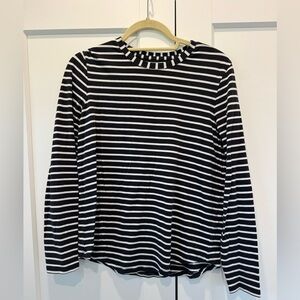 lululemon athletica Striped Long Sleeve Tee